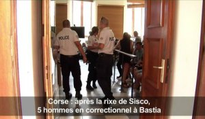 Rixe en Haute-Corse: report du procès des 5 hommes poursuivis