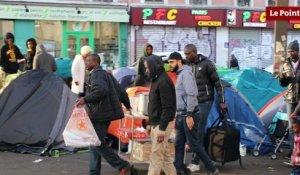 Réfugiés : les habitants du nord de Paris sont à bout