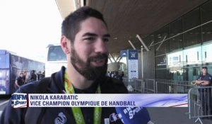 JO - Nikola Karabatic "très heureux" de l'accueil des Français