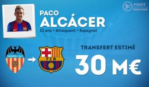 Officiel : le Barça s'offre Paco Alcacer !