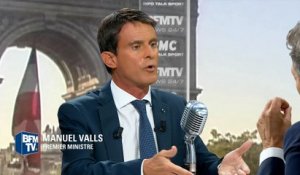 Valls: "les propositions de Nicolas Sarkozy sont brutales et inquiétantes"