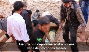 Syrie: les cimetières de Douma s'agrandissent à la verticale