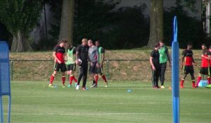 Les premières images de Thierry Henry avec les Diables Rouges