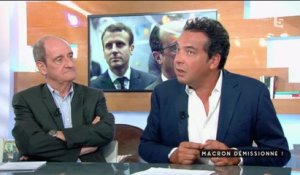 Macron démissionne - C à vous - 30/08/2016