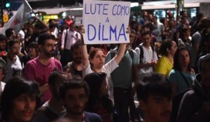 Manifestations au Brésil avant la probable destitution de Dilma Rousseff