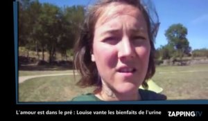 Louise La Pretendante De Julien Dans L Amour Est Dans Le Pre Vante Les Bienfaits De L Urine Sur Sa Peau Sur Orange Videos