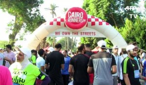 Le Caire le week-end, paradis des joggers et cyclistes