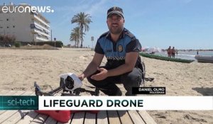Tarragone : un drone sauveteur