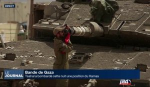 Gaza : Tsahal a bombardé cette nuit une position du Hamas