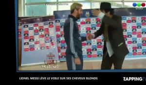 Lionel Messi blond platine, il explique son changement capillaire (Vidéo)