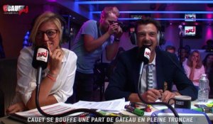 Cauet se bouffe une part de gateau en pleine tronche - C'Cauet sur NRJ