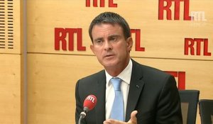 Manuel Valls sur RTL : "La croissance revient grâce à la politique que nous avons menée en faveur des entreprises. Il y a des résultats"