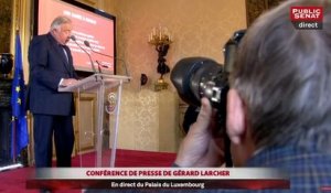 Conférence de presse de Gérard Larcher - Evénement (06/09/2016)