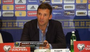 Qualif. CdM 2018 - Shevchenko: "Nous étions proches de gagner"