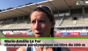 VIDEO (41). Marie-Amélie Le Fur veut profiter des Jeux de Rio