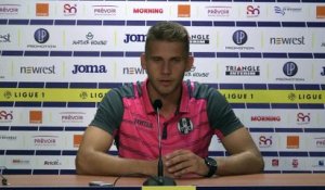 La Conf' de Presse d'Alexis Blin avant Bastia/TFC