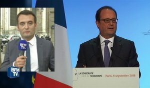 Florian Philippot: "François Hollande a du mépris pour le peuple et le référendum"