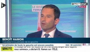 Benoît Hamon souhaite qu’Emmanuel Macron soit candidat à la primaire de la gauche