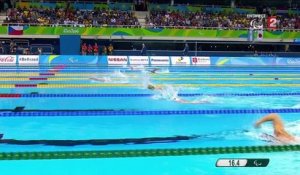 Smetanine 4e de la finale du 100m nage libre S4