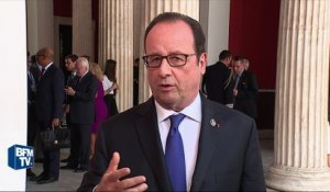 Bonbonnes de gaz à Paris: "Un groupe a été annihilé", affirme Hollande