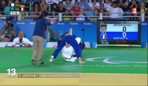 Jeux Paralympiques de Rio : Sandrine Martinet remporte l'or
