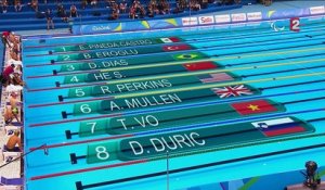 NATATION - 50M PAPILLON (H) S5 : Après l’or et l’argent, le bronze pour Dias !