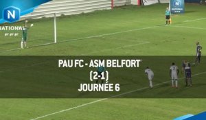 J6 : Pau FC - ASM Belfort (2-1), le résumé