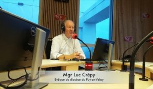 Mgr Luc Crépy, le Puy-en-Velay
