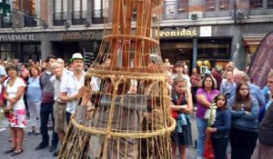 Fête des 400 cloches, spectacle Zo à Tournai