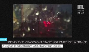 ZAP - Les images impressionnantes des orages