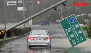 Taïwan affronte le typhon le plus violent depuis 21 ans