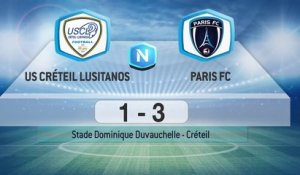 USCL 1 - 3 Paris FC (J01 S16/17)