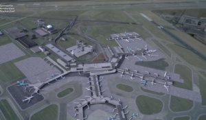 Evolutions de l'aéroport d'Amsterdam en 100 ans d'existence