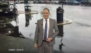 Météo Italie : inondations dans la région de Rome
