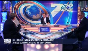 États-Unis : Hillary Clinton de retour en campagne – 17/09