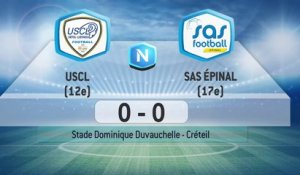 USCL 0 - 0 Épinal (J7 S16/17)