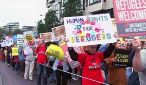 Londres : manifestation pour un meilleur accueil des réfugiés