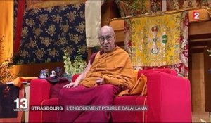 Strasbourg : le Dalaï Lama suscite l'engouement des Français