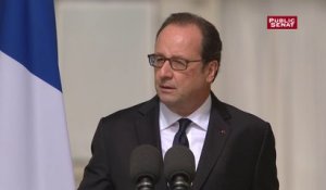 Attentats : Hollande annonce le renforcement du fonds de garantie pour les victimes