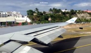Décollage et virage très serré d'un avion Boeing 747 !