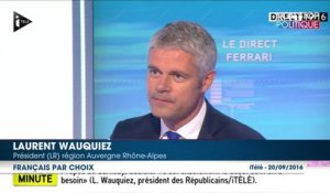 Laurent Wauquiez valide l’héritage gaulois défendu par Nicolas Sarkozy
