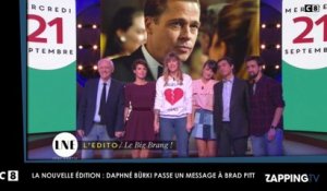 La Nouvelle Edition - Brad Pitt et Angelina Jolie divorcent : Daphné Bürki passe un message à l'acteur (Vidéo)