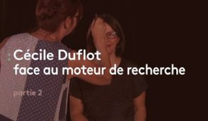 Cécile Duflot est "face au moteur de recherche" (partie 2)