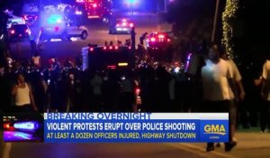 Après la mort d’un homme noir abattu par la police, des émeutes à Charlotte, en Caroline du Sud !