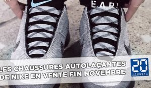 Les chaussures autolaçantes de Nike en vente fin novembre