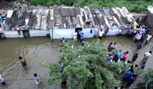 Inde: les pluies inondent Hyderabad