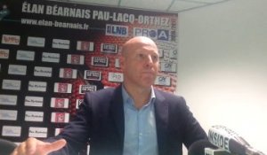 Eric Bartecheky après Elan Béarnais - Cholet : "Chaque match sera difficile"