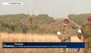 France : un millier de parachutistes participent à un exercice interallié