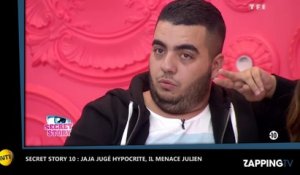 Secret Story 10 : Jaja jugé hypocrite, il menace Julien (Vidéo)