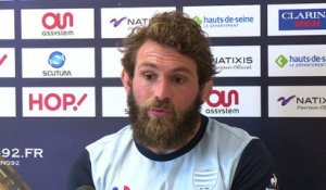 Racing92 - Virgile Lacombe: "un bon test pour nous"